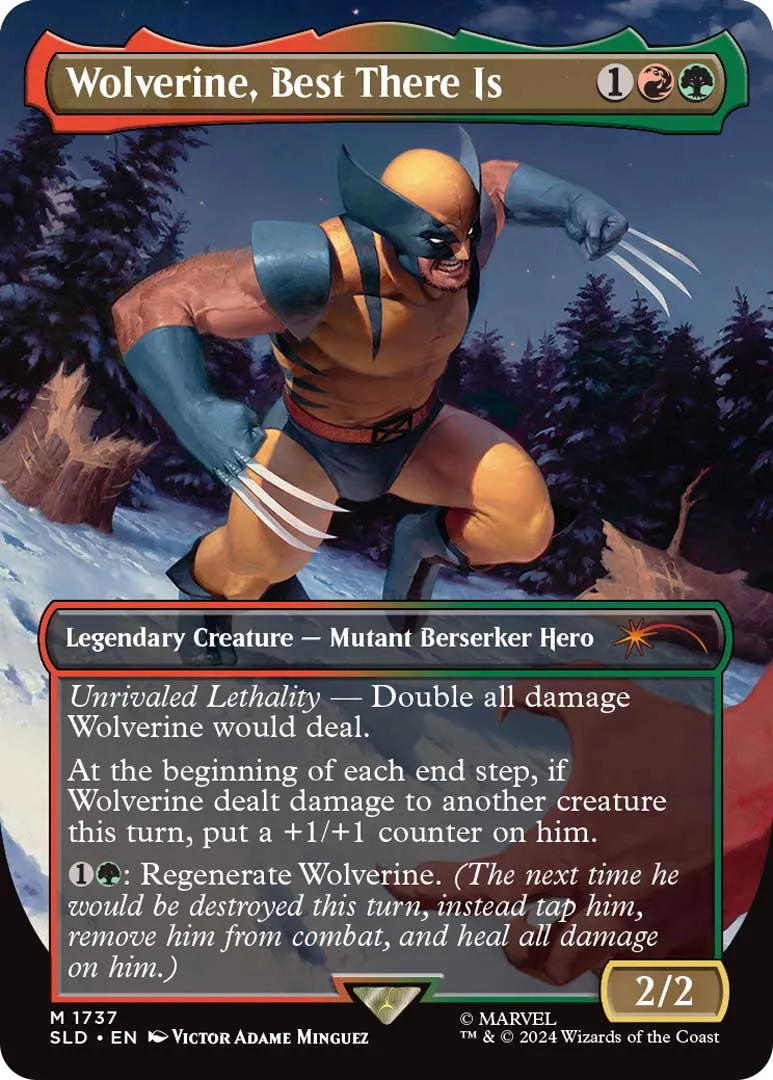 Magic: The Gathering Marvel crossover cards reveal featuring beloved superheroes in Secret Lair collection