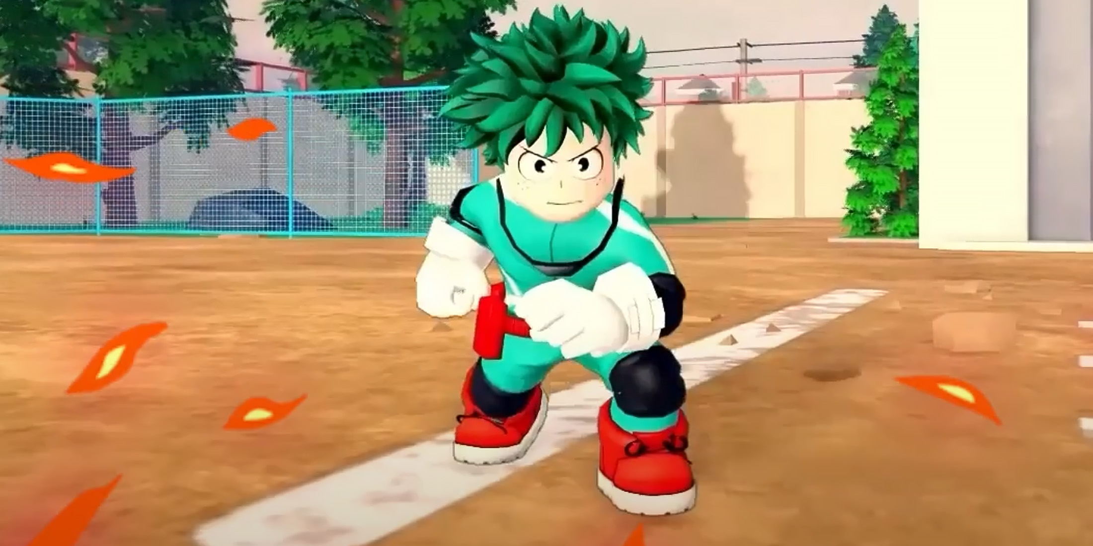 Exclusive preview of My Hero Academia: Battlegrounds, an open-world battling game on Roblox, featured in Game Rant.