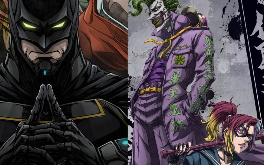 Batman Ninja vs. Yakuza League: New Visual Featuring Joker and Harley Quinn Unveiled in Anime Film