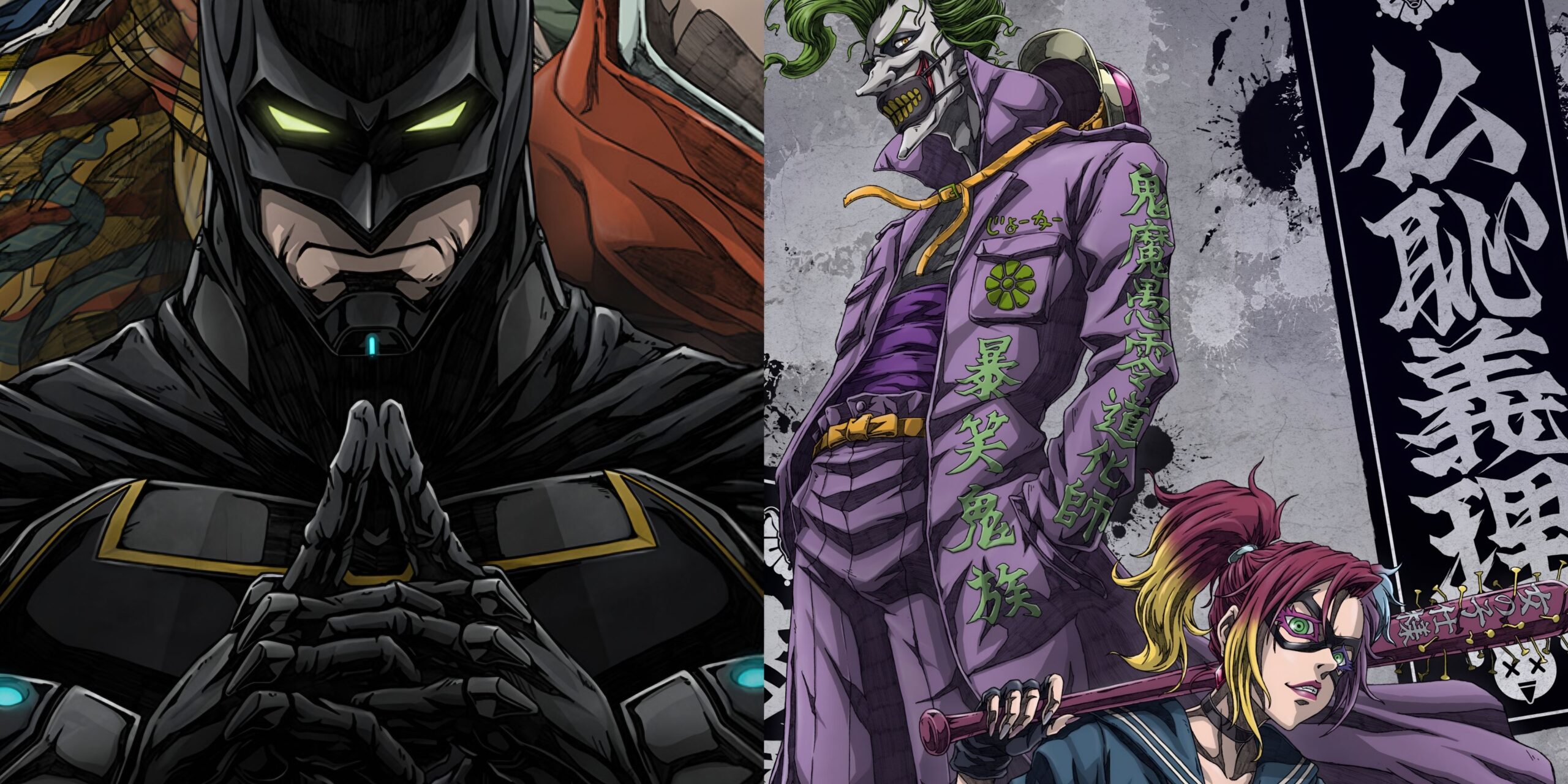 Batman Ninja vs. Yakuza League: New Visual Featuring Joker and Harley Quinn Unveiled in Anime Film