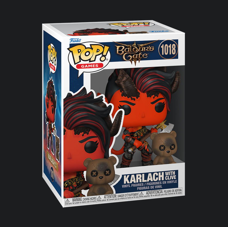 Baldurs Gate 3 Funko Pop characters available for pre-order showcasing popular gaming icons