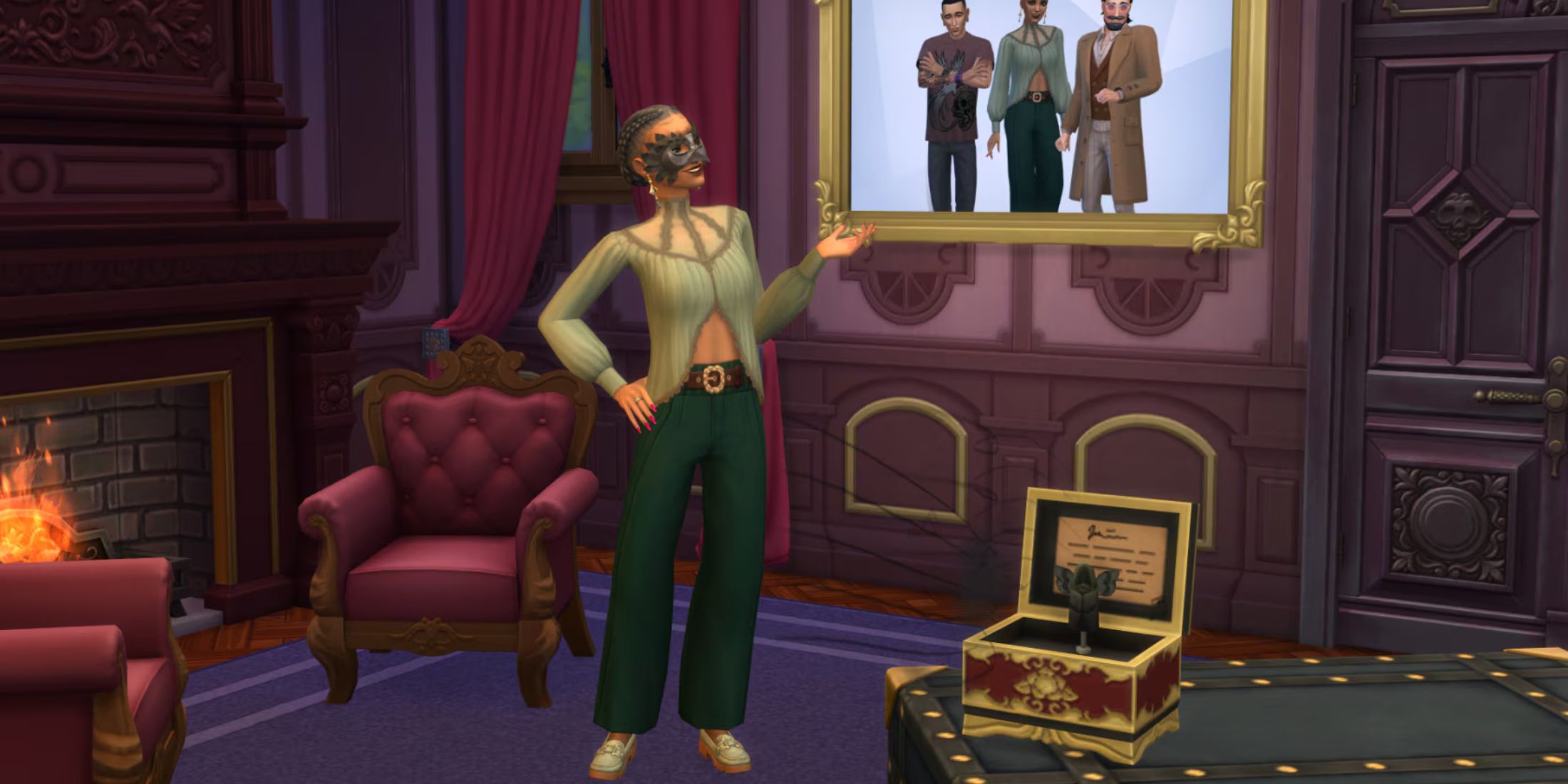 The Sims 4 Life and Death expansion pack pre-order bonus featuring eerie thematic items and collectibles from Maxis