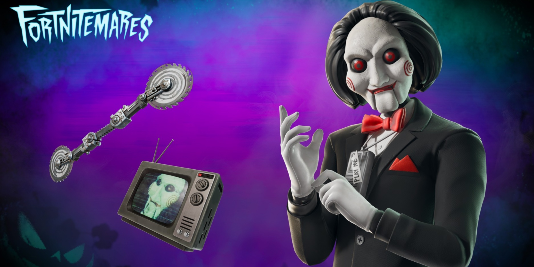 Fortnite 2024 Fortnitemares event launch image showcasing new update released by Epic Games on October 12