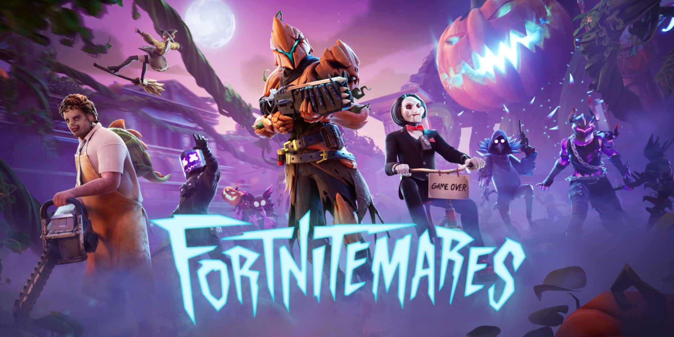 Fortnite update release October 12 2024, celebrating the start of the Fortnitemares event