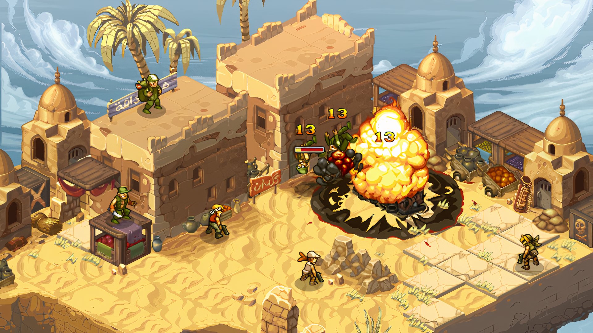 Metal Slug Tactics game release date announcement with upcoming physical edition details